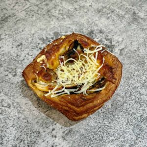 La Levain Mushroom Onion with Gruyere Cheese Danish