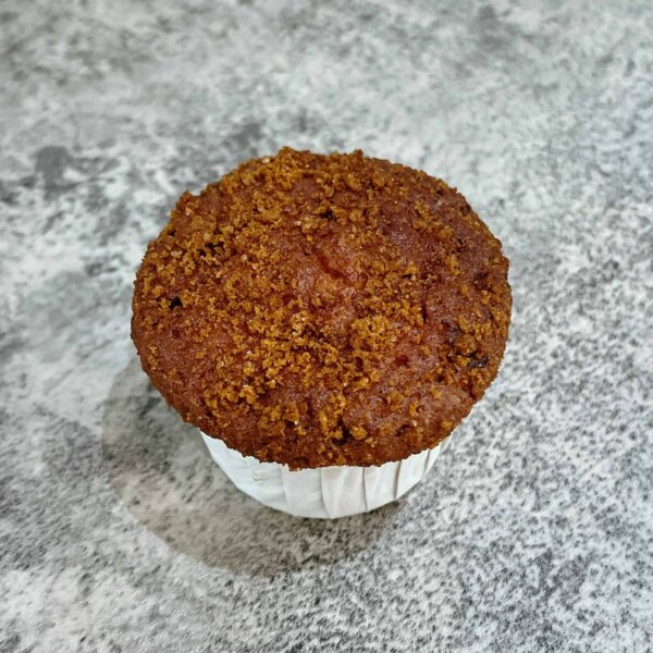 La Levain Speculoos Muffin with callebaut caramel
