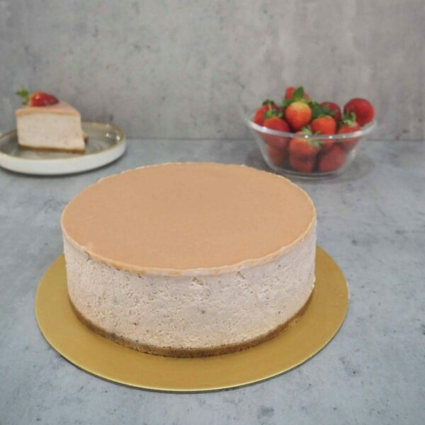 La Levain Strawberry Guava Cheesecake full