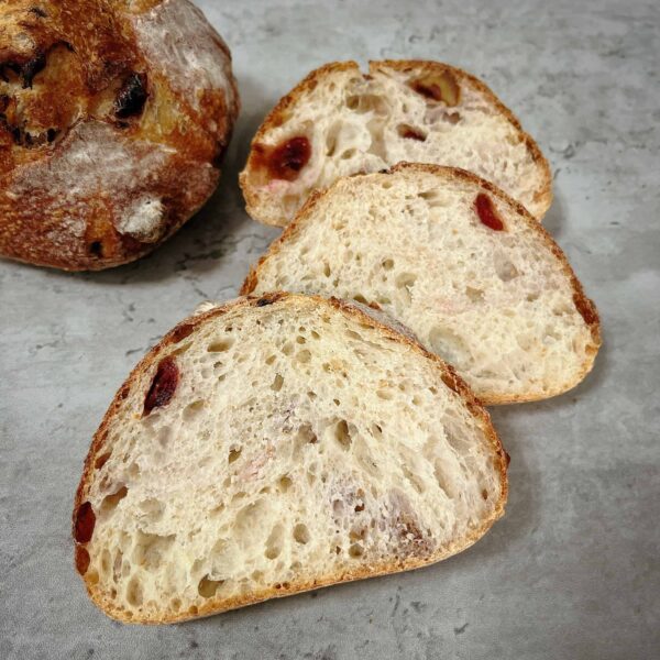La Levain Sliced Walnut Cranberry Bread