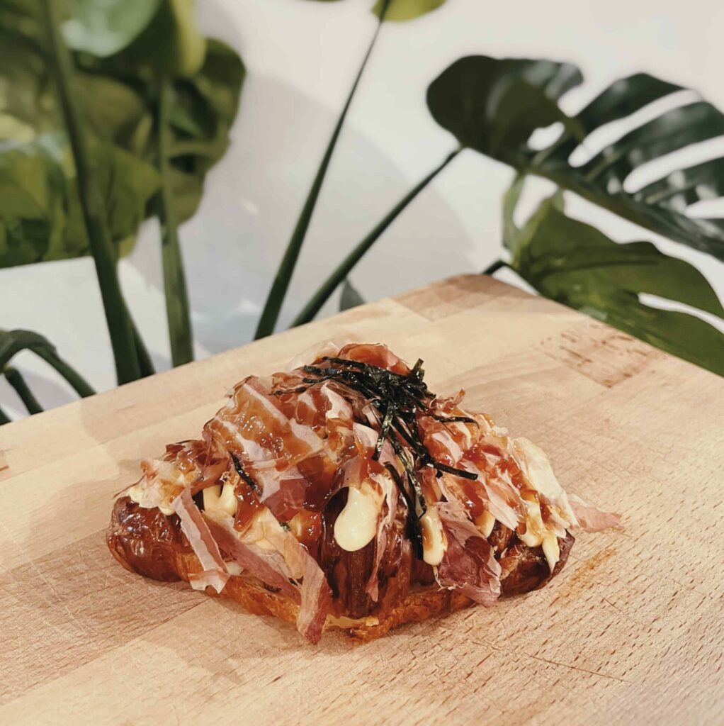 Twice Baked Takoyaki Croissant