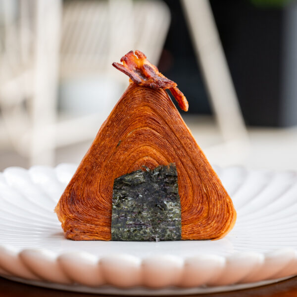 La Levain 2023 Triangle Onigiri Croissant Mentaiko Cheese