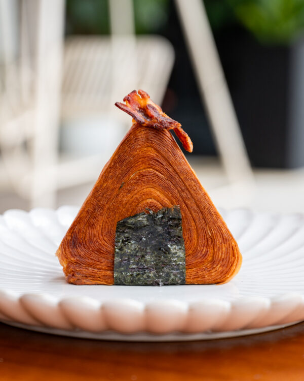 La Levain 2023 Triangle Onigiri Croissant Mentaiko Cheese