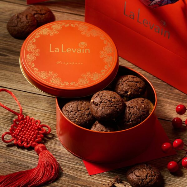 La Levain Chinese New Year 2024 Chocolate Hazelnut Praline Cookies