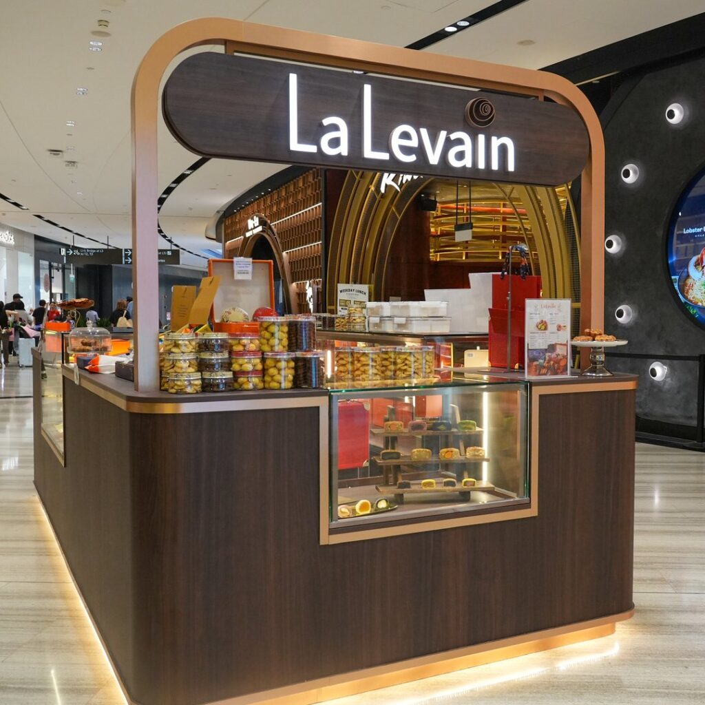 The La Levain pop-up counter on Level 1, Lobby H at Jewel Changi Airport