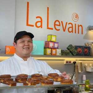 La Levain Chef Wythe Ng with Kougin Amann La Levain Chef Wythe Ng with Kougin Amann